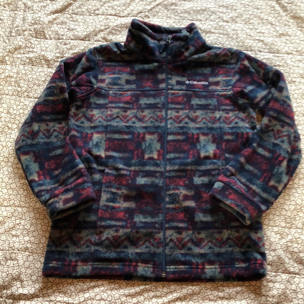 Columbia Aztec fleece jacket